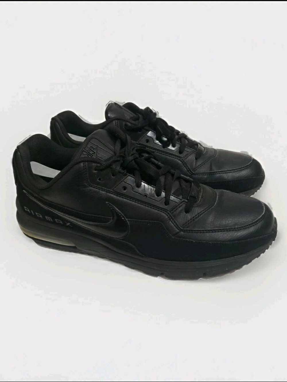 Nike Air Max LTD 3 Triple Black Mens Size 14 Shoes 687977-020 Well Maintained..